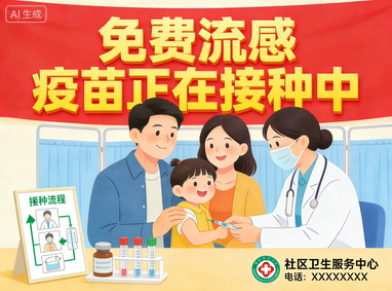 海口市民注意啦!免费流感疫苗正在接种中!